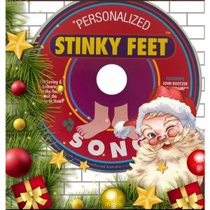Personalized Christmas Stinky Feet Song